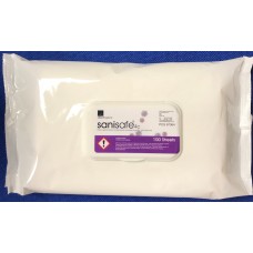 Sanisafe 4c antibacterial & anti-viral wet wipes